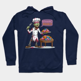 Chef zombie - Braaains Brunch Hoodie